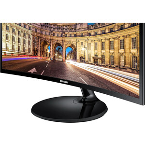 фото Монитор samsung 23.5'' c24f390fhr черный va led 4ms 16:9 hdmi матовая 3000:1 250cd 178гр/178гр 1920x1080 d-sub fhd 3.3кг (lc24f390fhrxen)