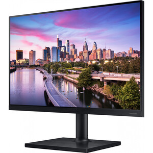 фото Монитор samsung 24'' f24t450gy черный ips led 16:10 dvi hdmi m/m матовая has piv 250cd 178гр/178гр 1920x1200 dp fhd usb (rus) (lf24t450gyuxen)