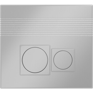 Кнопка смыва Grossman Cosmo хром глянцевая (800.Т1.02.100.100) шторка для ванной grossman 80х140 прозрачная хром gr 108