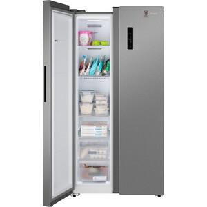 Холодильник Weissgauff WSBS 600 X NoFrost Inverter - фото 4