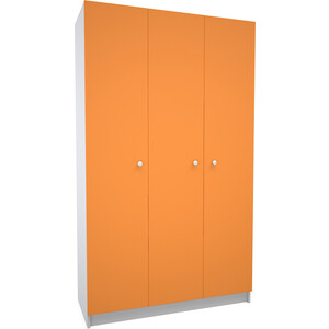 Шкаф МДК Феникс 3-х створчатый Оранжевый (СК3Ф-О) шкаф мдк феникс 2 х створчатый высокий оранжевый ск2ф о