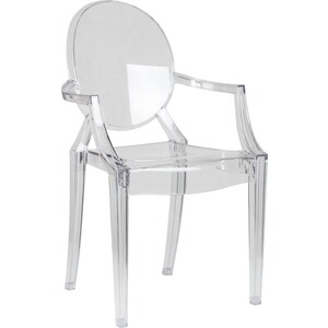 Стул обеденный Dobrin LOUIS GHOST LMZL - РС801 цвет прозрачный стул обеденный dobrin louis ghost lmzl рс801 прозрачный