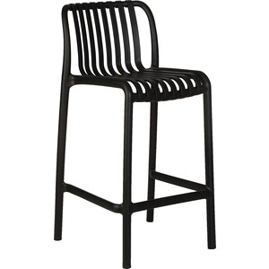 Стул полубарный Dobrin CHLOE LMZL-PP777-1 черный стул обеденный dobrin jerry soft lmzl pp635 ножки светлый бук сиденья b 03