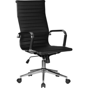 Офисное кресло для руководителей Dobrin CLARK SIMPLE LMR-101B черный офисное кресло для персонала dobrin monty lm 9800