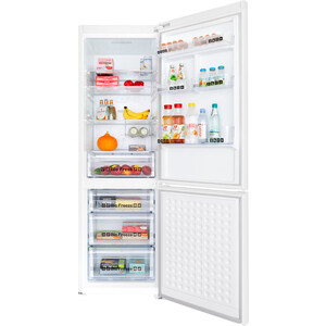 фото Холодильник-морозильник с инвертором maunfeld mff195nfiw10