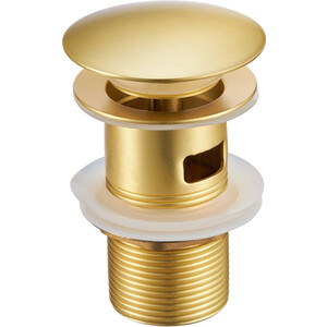 Донный клапан Milacio Ultra 050 золото (MCU.050.GD) донный клапан cezares click clack с переливом брашированное золото eco sat boro