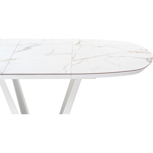 Керамический стол Woodville Азраун белый