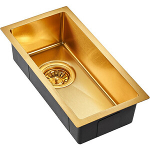 Дополнительная чаша EMAR EMB-126A PVD Nano Golden кухонная мойка emar emb 123 pvd nano golden