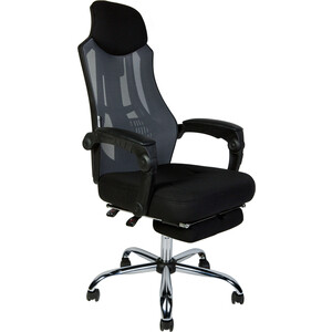 Офисное кресло NORDEN 007 NEW H-051 black frame full black черный пластик / черная ткань / черная сетка кресло офисное everprof opera m сетка чёрный