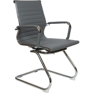 Офисное кресло NORDEN Техно CF HB-100-45 хром / серая экокожа маятник шары техно квадрат 13 5 x 13 5 x 11 см