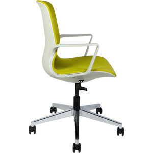 Офисное кресло NORDEN Некст 8002C-2KSB green зеленая ткань / светло серый пластик
