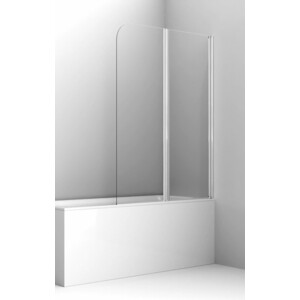 Шторка для ванны Ambassador Bath Screens 100х140 прозрачная, хром (16041119)