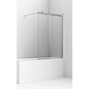 Шторка для ванны Ambassador Bath Screens 110х140 прозрачная, хром (16041115)