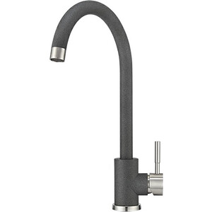 Смеситель для кухни Granula Standart ST-4031 графит смеситель для кухни антей булат с картриджем графит 511517 ant