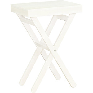 Мебелик Стол раскладной снег стол бител флорида см 5 ножки массив изогнутые белые btl10000526