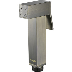 Гигиенический душ Wasserkraft с фиксатором, бронза (A138) смеситель для ванны темная бронза wasserkraft isar 1302l