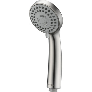 Ручной душ Wasserkraft 3-функциональная, никель (A120) ручной душ wasserkraft 3 функциональная a130