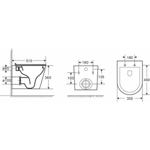 фото Комплект унитаза point виктория с инсталляцией oli pneumatic, клавишей karisma хром глянцевый, сиденье-микролифт, белый (879235pka00+pn41061)