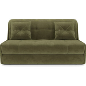 Диван Mebel Ars Аккордеон Барон №2 (Cabrio 29 - зеленый) диван угловой мебелико сенатор микровельвет зеленый правый