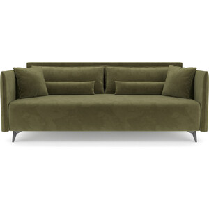 Диван Mebel Ars Майами (Cabrio 29 - зеленый) диван угловой мебелико сенатор микровельвет зеленый правый