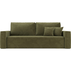 Диван Mebel Ars Манхэттен (Cabrio 29 - зеленый) диван угловой мебелико венеция микровельвет зеленый левый