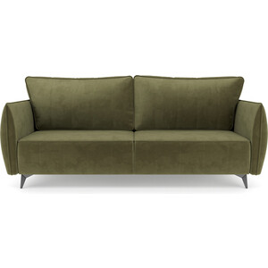 Диван Mebel Ars Осло (Cabrio 29 - зеленый) диван угловой мебелико сенатор микровельвет зеленый правый