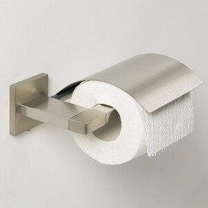Держатель туалетной бумаги Tiger Items с крышкой, брашированная сталь (2841.2.09.00)