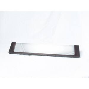 Полка стеклянная Metaform Essenze 60 см, черный/стекло прозрачное (101089329) полка стеклянная rav slezak yukon черный золото yua0900 50cmatz