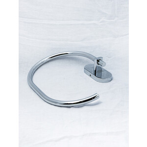 Полотенцедержатель Metaform Louise кольцо, хром (110373100) полотенцедержатель metaform enjoy двойной поворотный хром 110 08100