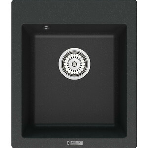 Кухонная мойка Point Динара 42 черная (PN3004B) кухонная мойка и смеситель point динара 42 с дозатором светло бежевая pn3004bg pn3104bg pn3201bg