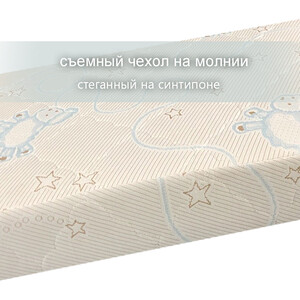 фото Матрас капризун холкон baby luxe 120x60