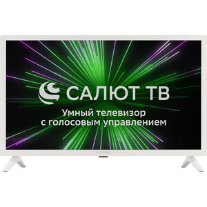 

Телевизор Hyundai H-LED24GS5101 Салют ТВ белый HD 60Hz DVB-T DVB-T2 DVB-C DVB-S DVB-S2 USB WiFi SmartTV, H-LED24GS5101 Салют ТВ белый HD 60Hz DVB-T DVB-T2 DVB-C DVB-S DVB-S2 USB WiFi SmartTV