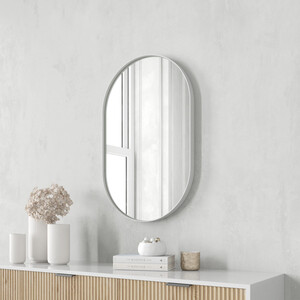 Зеркало в раме Genglass Nolvis white S GGM-16-3-1 белый зеркало в раме мозаика 50х70 см белый