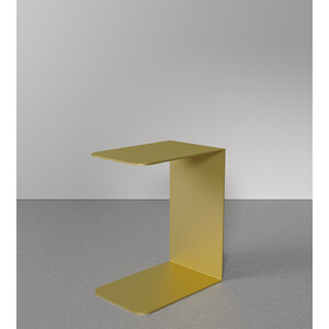 Журнальный столик металлический приставной Genglass Riloni gold GGT-12-1 столик для завтрака бамбук 40х25х4 5 см прямоугольный g16 x074
