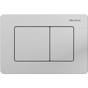 Кнопка смыва Allen Brau Infinity сталь брашированная (9.20006.BN) кнопка смыва allen brau
