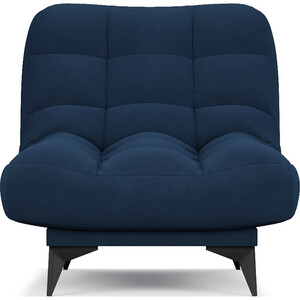 Кресло Mebel Ars Арно темно-синий Luna 034 барный стул седа велюр темно серый