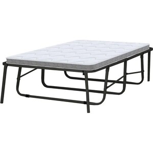 ОЛМЕКО Кровать одинарная раскладная ''Свен'' 42.31 (металл черный) раскладная кровать camping world