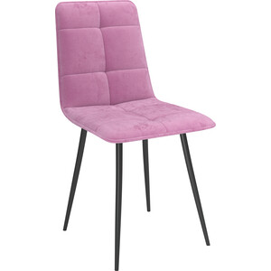 ОЛМЕКО Стул ''Нео'' /(велюр тенерифе розовый / металл черный) стул la alta barcelona w пепельно розовый