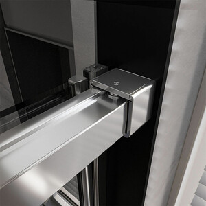 Душевая дверь Veconi Premium Trento PTD-40CH 150х200 прозрачная, хром (PTD40-CH-150-01-C4)