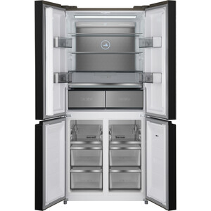 Холодильник Weissgauff WCD 590 NoFrost Inverter Premium Biofresh Blue Glass 431 534 - фото 3