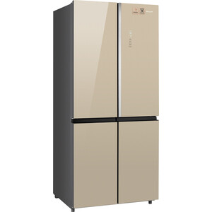 фото Холодильник weissgauff wcd 590 nofrost inverter premium biofresh gold glass