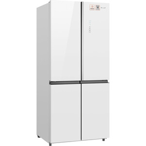 Холодильник Weissgauff WCD 590 NoFrost Inverter Premium Biofresh White Glass 431 531 - фото 2