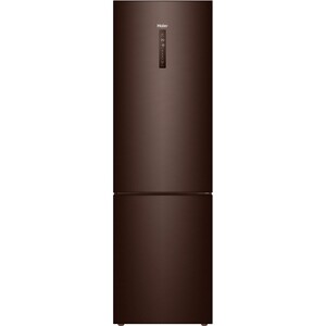 Холодильник Haier C4F740CLBGU1, коричневый холодильник maunfeld mff50wd коричневый