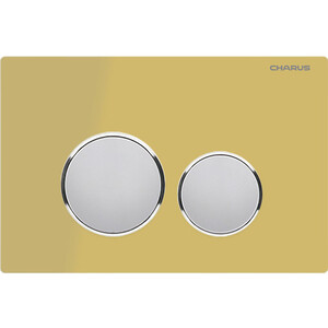 Кнопка смыва Charus Bagliore желтое стекло (FP.330.YELLOW.10) очки маска для езды на мототехнике стекло двухслойное желтое цвет красный