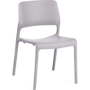 Стул TetChair Furdi (mod 53) пластик 48x55,5x77,5 см Grey (серый) 9 кресло tetchair melody велюр clermon светло серый 60