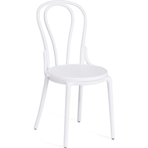 компьютерное кресло tetchair urban low кож зам белый 36 01 Стул TetChair Thonet (mod PL62) пластик 42x52x89 см White (белый) 01
