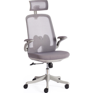 Кресло TetChair MESH-10HR ткань серый геймерское кресло everprof stels t ткань красный