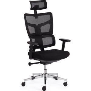 Кресло TetChair MESH-11HR ткань/сетка черный кресло tetchair driver 22 кож зам ткань красный 36 6 tw 08