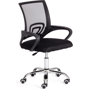 Кресло TetChair BM-520M ткань 43/53x48x48 см черный кресло tetchair leader ткань бордо 2604