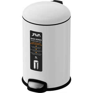 

Ведро для мусора Java 5 л, белый (S-885-5W), 5 л, белый (S-885-5W)